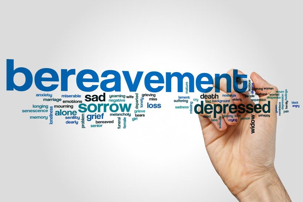 Identify a bereavement support group that provides support