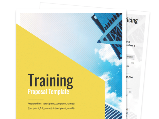 Create a training proposal essay on a given topic