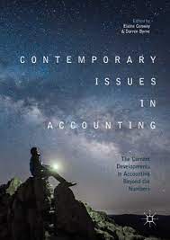 One contemporary issue in Accounting, Economics or Finance