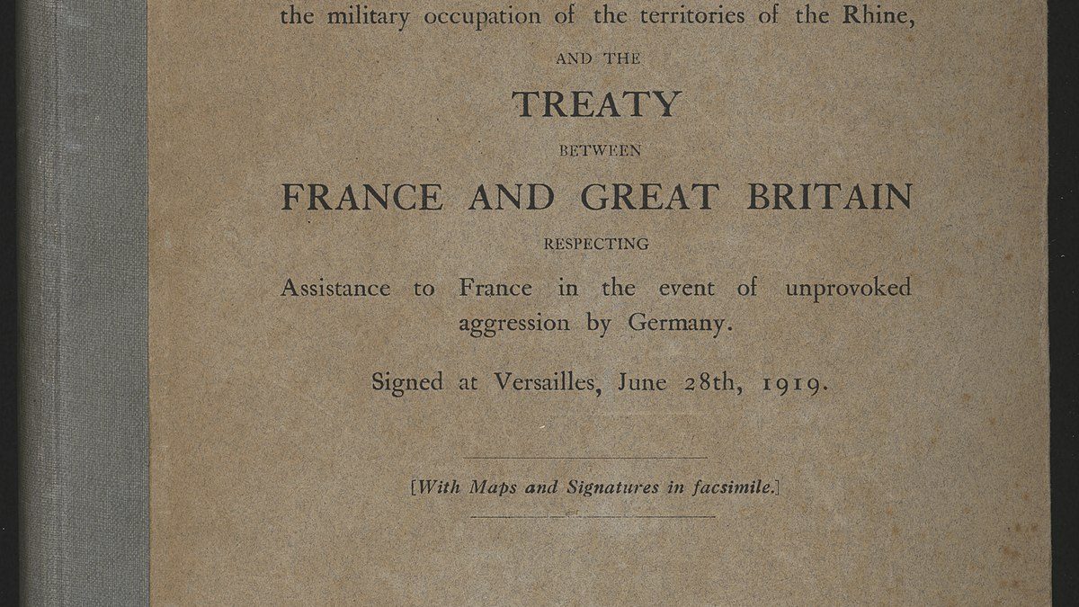 Why did the Treaty of Versailles fail?