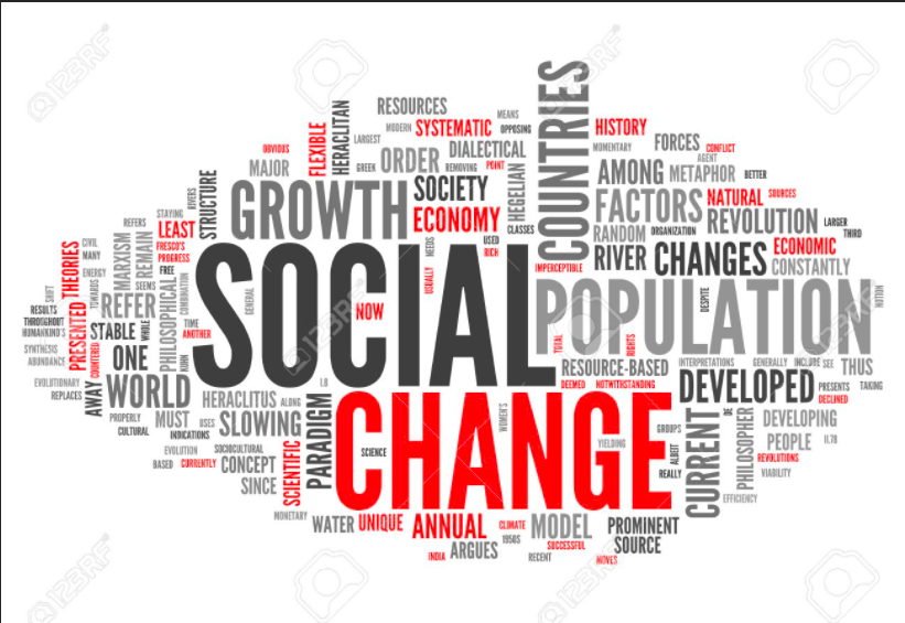 What is your definition of social change?