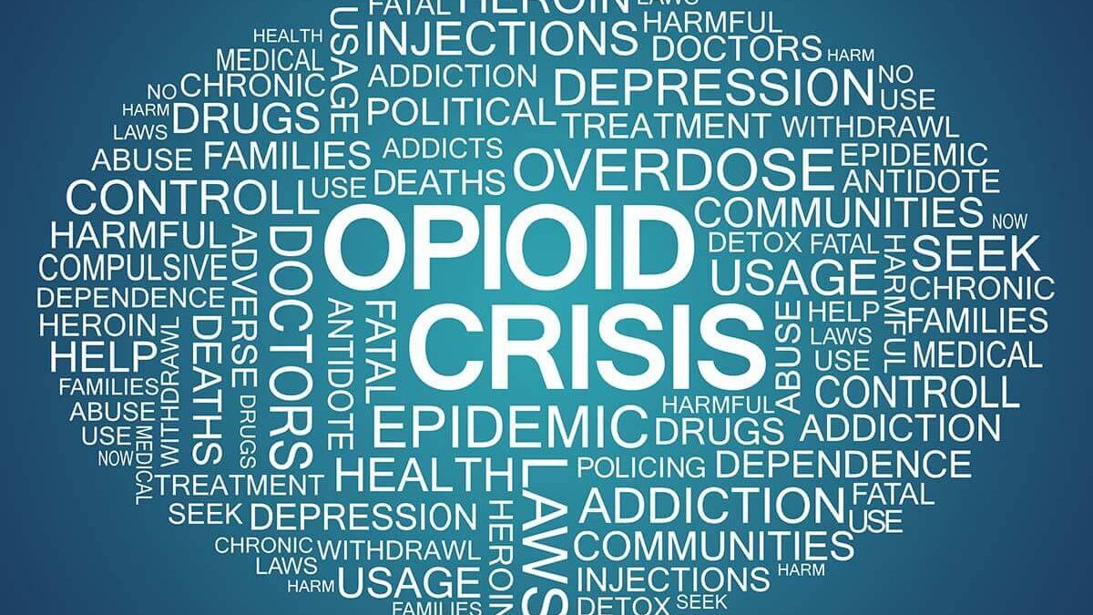 Describe the public health issue of opioid addiction