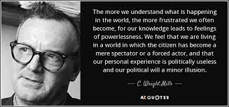 Explain how C. Wright Mills understood social power 