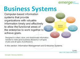 Systems Analytics and Enterprise Management