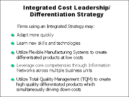 How to use technology to achieve cost leadership and differentiation?
