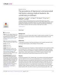 Anxiety and depression disorders